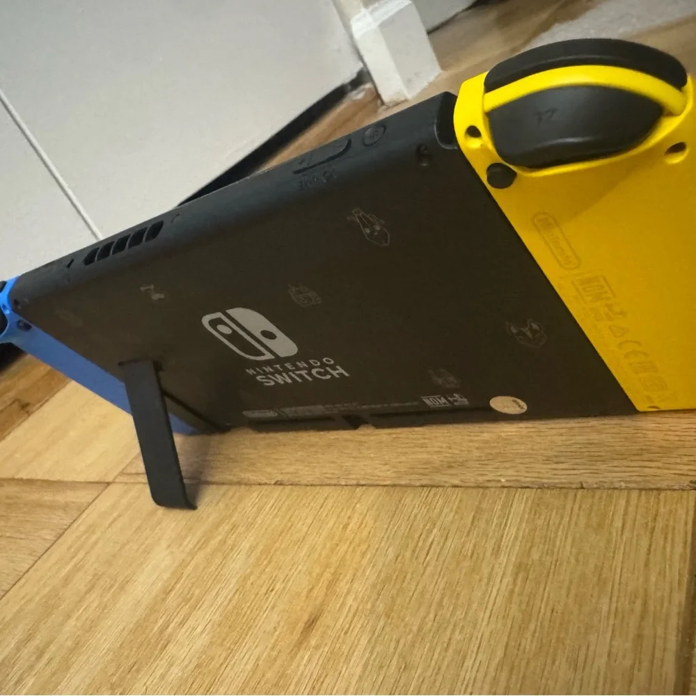Fortnite Exclusive Nintendo Switch Handheld Console - Yellow and Blue